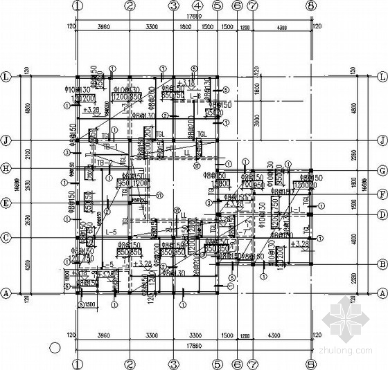 新农村别墅施工图纸 - 1