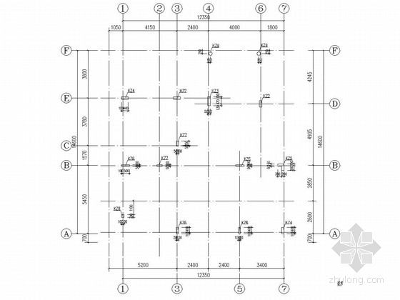 框架结构小别墅结构 - 4