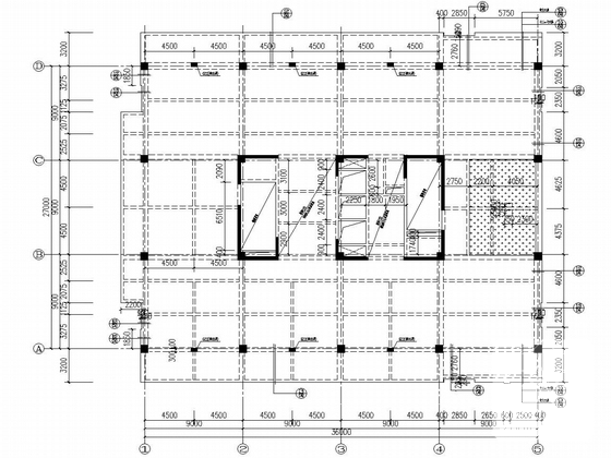 钢结构框架施工图 - 5