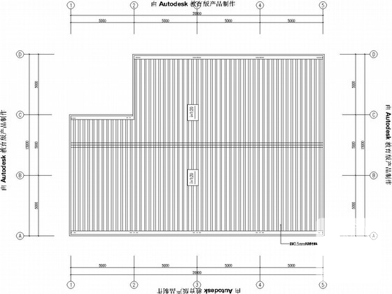 钢结构车棚施工图纸 - 4