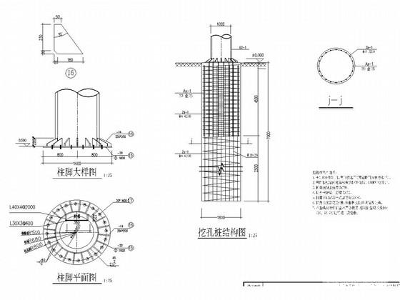 立柱广告牌施工图 - 2