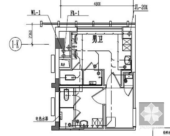 建筑给排水系统图 - 1