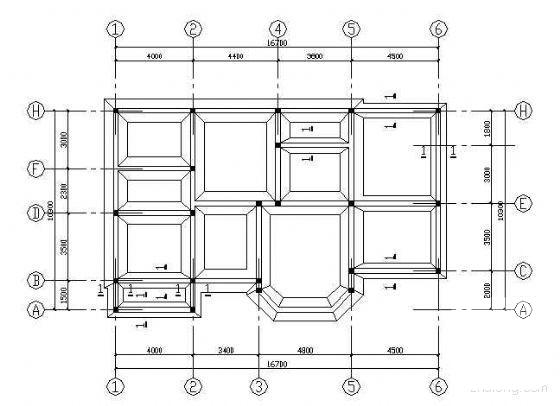 框架结构建筑施工图 - 2