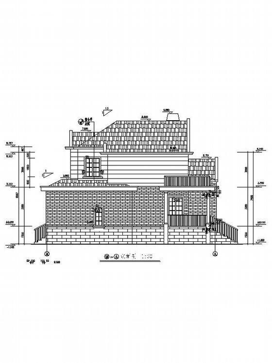 别墅施工图带效果图 - 3