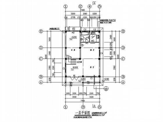 复式别墅施工图 - 2