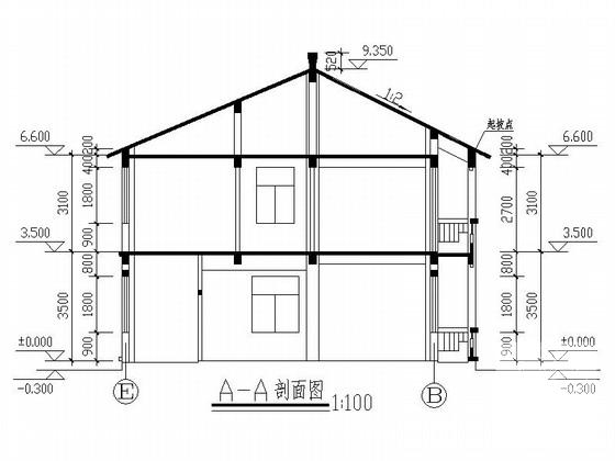 复式别墅施工图 - 3