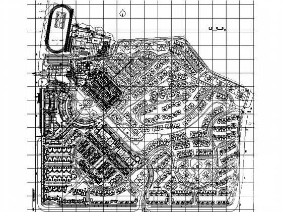 万科多层住宅楼区建筑规划CAD图纸（初设CAD图纸）