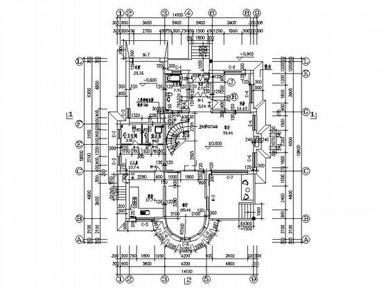 别墅建筑设计效果图 - 3