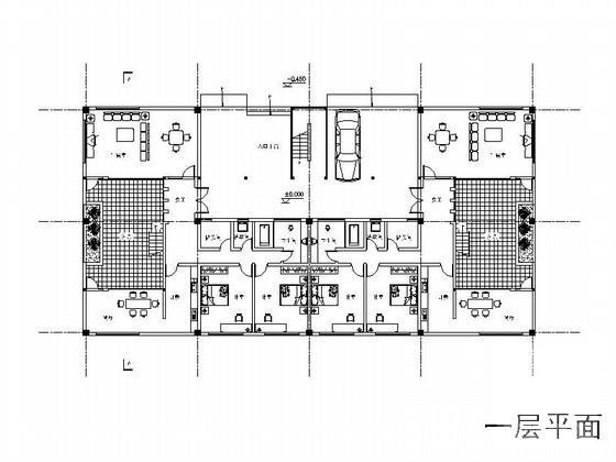 双拼别墅建筑设计图 - 3