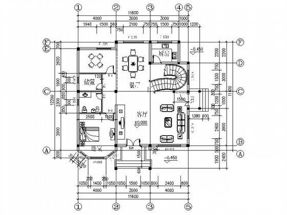 欧式多层建筑 - 1