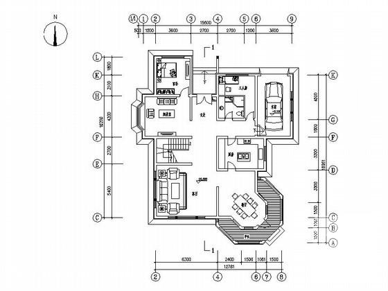 欧式多层建筑 - 1