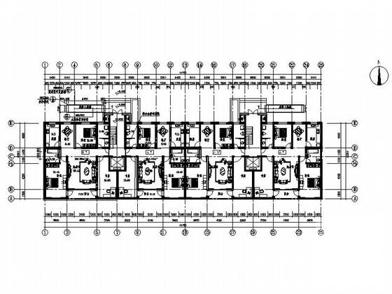 板式住宅平面图 - 1