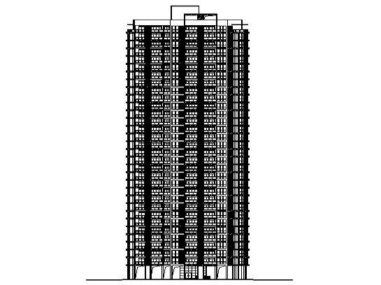 住宅小区住宅楼结构 - 4