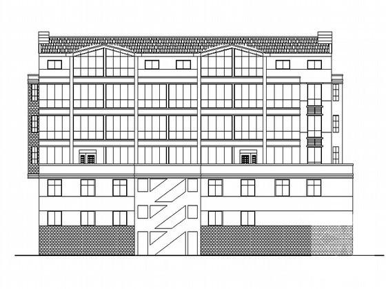 沿街商住楼建筑施工 - 1