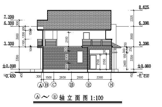 欧式别墅建筑效果图 - 1