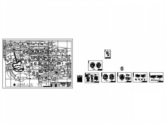 中式别墅建筑施工图 - 1