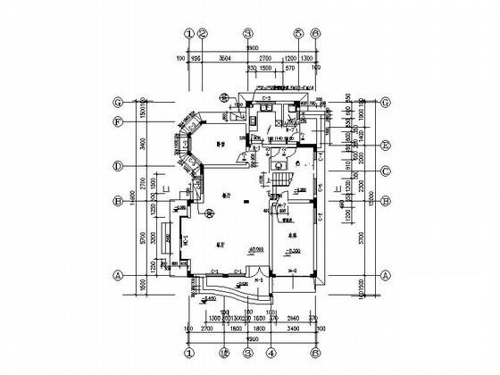 中式别墅建筑施工图 - 4