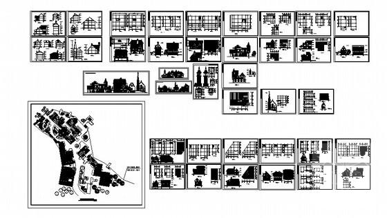 民居建筑设计图纸 - 4