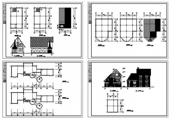 民居建筑设计图纸 - 5