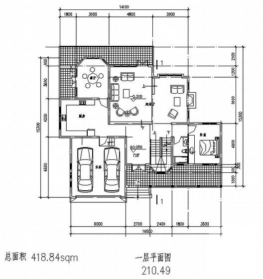 别墅设计结构图纸 - 2