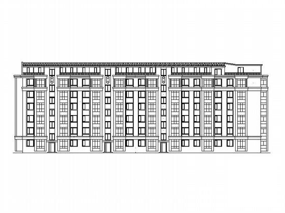 多层住宅楼建筑设计 - 1