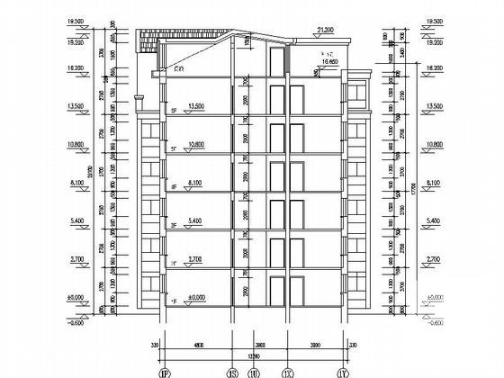 多层住宅楼建筑设计 - 2