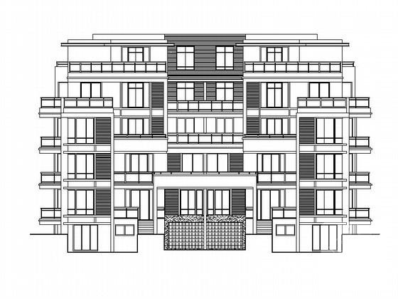 板式住宅平面图 - 4