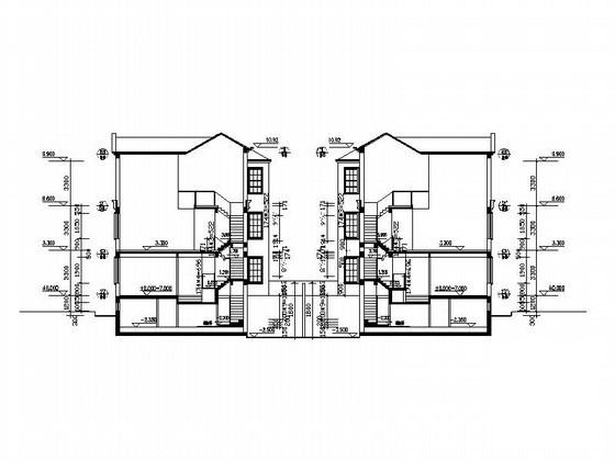 双拼别墅建筑设计 - 1