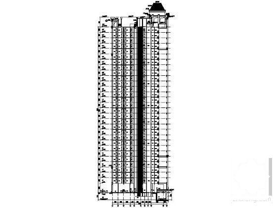 住宅楼建筑平面图 - 2