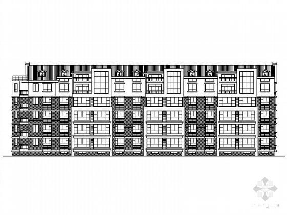 住宅楼建筑平面图 - 4