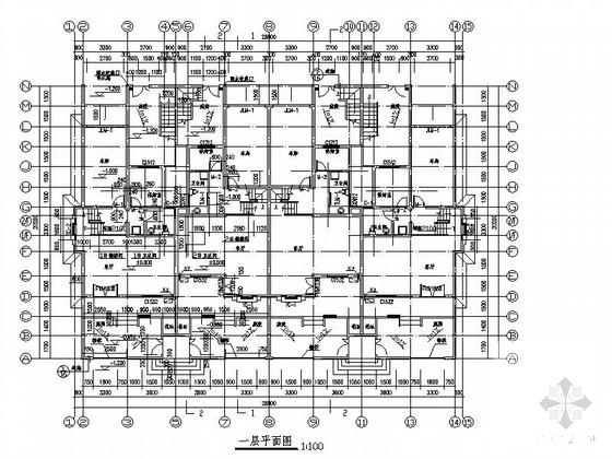 砌体结构建筑平面图 - 4