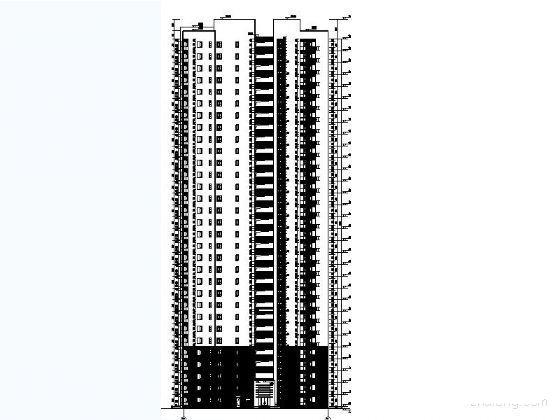 住宅楼建筑平面图 - 4