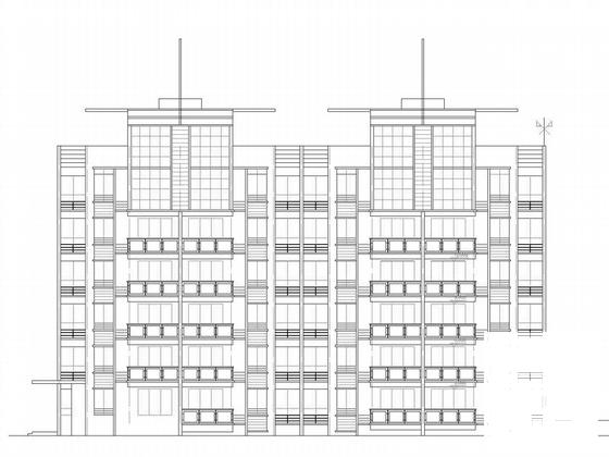 住宅建筑平面图 - 1