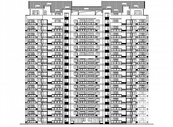 一梯三户住宅楼 - 1