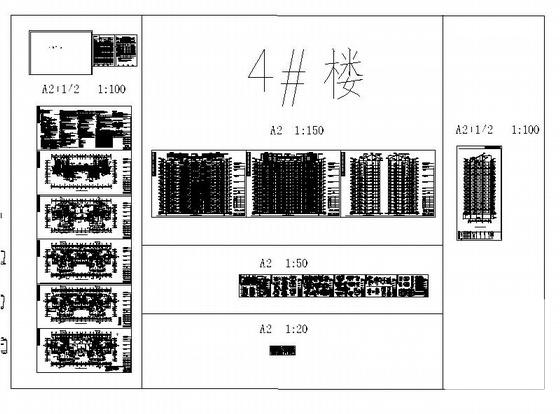 一梯三户住宅楼 - 5