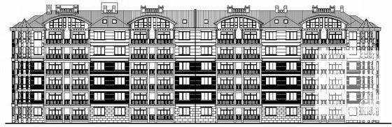 住宅小区住宅楼结构 - 1
