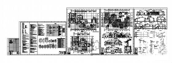 西式建筑图纸 - 2