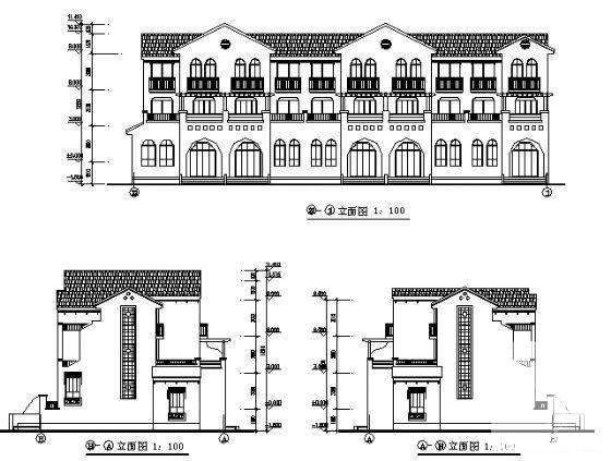 联排别墅建筑设计 - 3