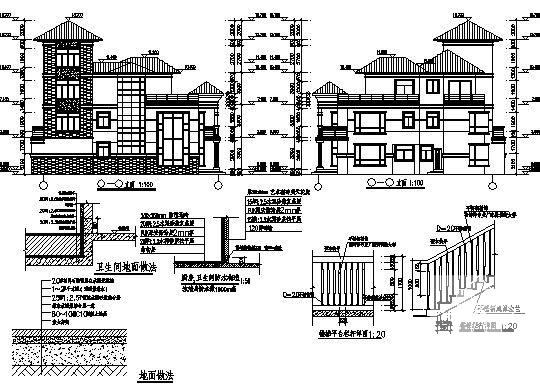 仿古别墅建筑 - 3