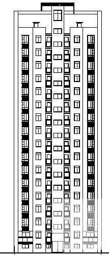 高层住宅楼建筑设计 - 3