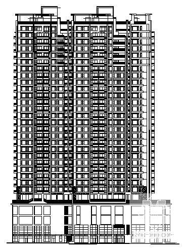 商住楼效果图 - 2