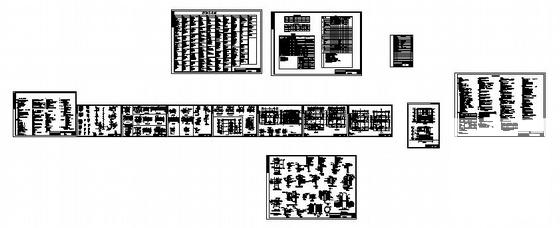 双拼别墅建筑施工图 - 1