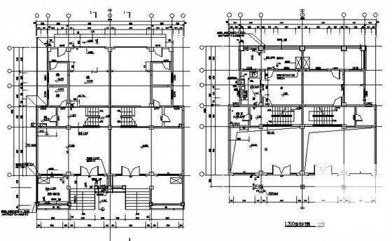 双拼别墅建筑施工图 - 2