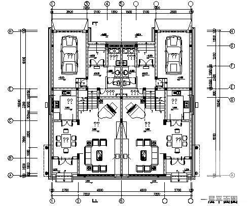 双拼别墅建筑设计图 - 4