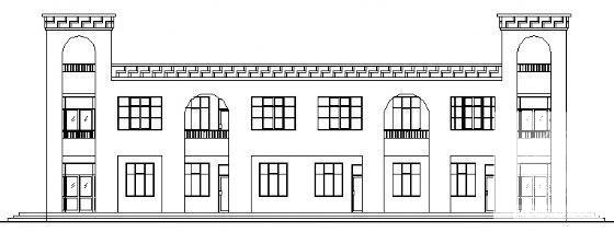 二层办公楼建筑 - 2