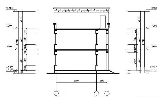 二层办公楼建筑 - 4