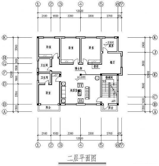 乡村别墅结构 - 3