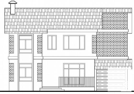 二层别墅建筑施工图 - 3