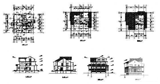 三层小别墅设计 - 2
