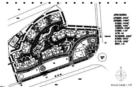 [规划平面]综合小区规划建筑设计CAD图纸